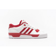 Adidas Rivalry Low Blanche/Rouge EE4967