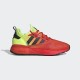 Adidas ZX 2K Boost Chaussures Solar Jaune/Cloud Blanche/Hi-Res Rouge FW0482